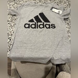 men’s adidas grey shirt size small